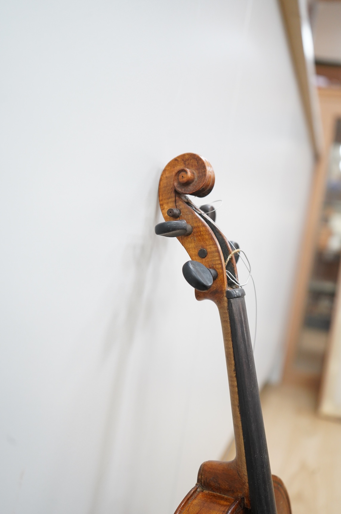 Two 19th / 20th century cased violins